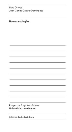 Cubierta del libro Nuevas ecologías